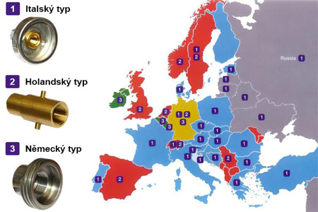 Čerpání LPG v zahraničí